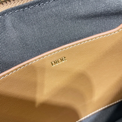 ODM Christian Dior Mini Designer Purses A5 CD Pouch Bag Diamond Genuine Leather