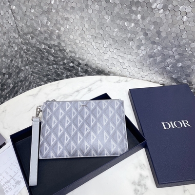 ODM Christian Dior Mini Designer Purses A5 CD Pouch Bag Diamond Genuine Leather