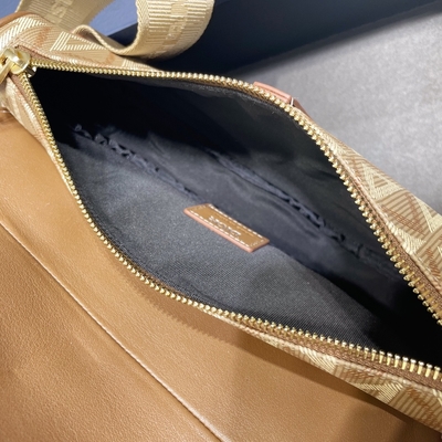 CD Saddle Sling Bag Diamond Canvas And Smooth Leather Dior Wallet Saddle