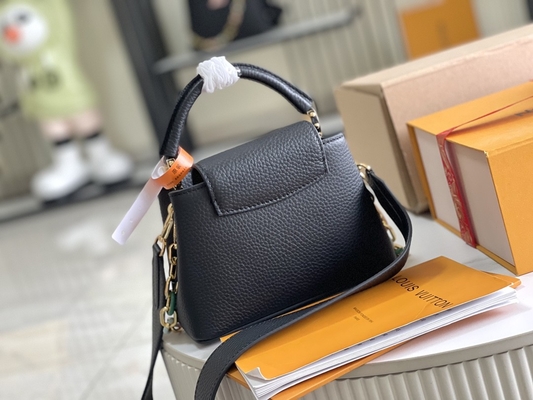 Goatskin Lining Preloved Branded Bag Louis Vuitton Capucines Mini