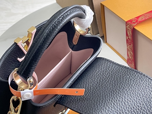 Goatskin Lining Preloved Branded Bag Louis Vuitton Capucines Mini