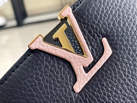 Goatskin Lining Preloved Branded Bag Louis Vuitton Capucines Mini