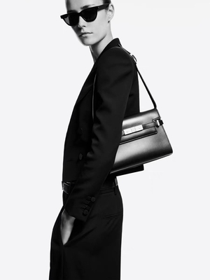 Premium Leather Yves Saint Laurent Beige Bag OEM