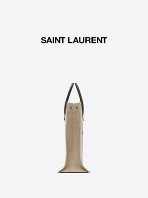 Adjustable Unisex Saint Laurent Mini Sling Bag Branded with Fabric Inner Lining