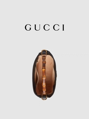 Bamboo Handle Gucci Princess Diana Handbag Double G Hardware OEM