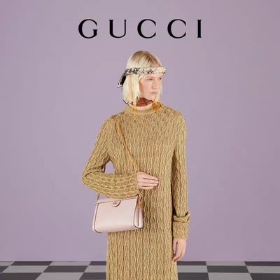 Custom Double G Gucci Ophidia Bag Small Shoulder Bag Embroidered