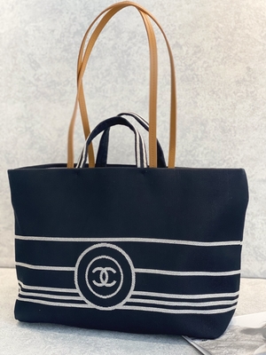 ODM Embroidery Chanel 2 Way Shoulder Bag Tote 32x13x24