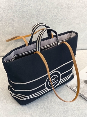 ODM Embroidery Chanel 2 Way Shoulder Bag Tote 32x13x24