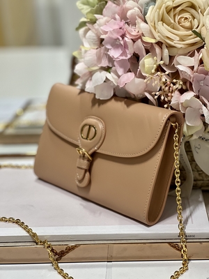 Milk Tea Color Mini Sling Bag Branded Gucci Soho Chain Shoulder Bag