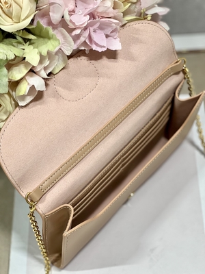 Milk Tea Color Mini Sling Bag Branded Gucci Soho Chain Shoulder Bag